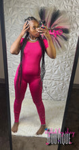 Load image into Gallery viewer, Pink Backless jumpsuit
