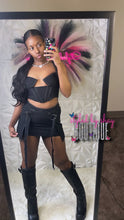 Load image into Gallery viewer, “Midnight VIXEN” skirt set
