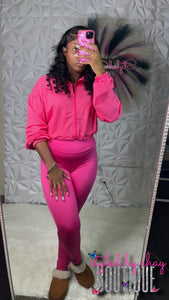 Windbreaker 2pc (Pink)