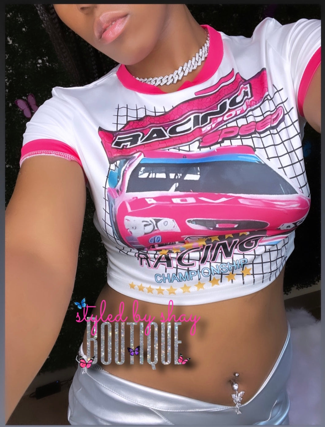 Motorsport Crop top