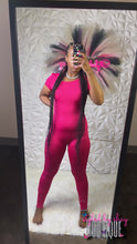 Load image into Gallery viewer, Pink Backless jumpsuit
