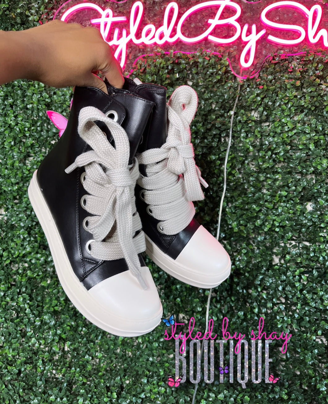 Baddie Leather Sneakers 2.0