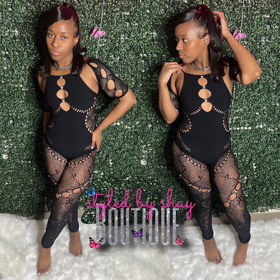 Promise Poster Girl Jumpsuit (black)