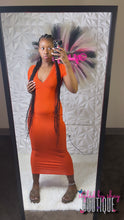 Load image into Gallery viewer, Into Spring Dress (Orange)
