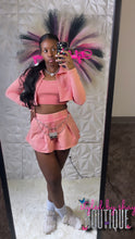 Load image into Gallery viewer, “Preppy” Skort Set (Pink)
