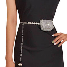 Load image into Gallery viewer, Diamond purse belt
