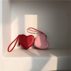 Mini heart purse