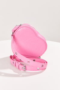 Leather Heart Purse