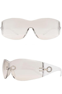 Baddie Shades (white,silver&Black)