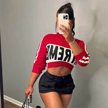 Load image into Gallery viewer, Extreme Cropped Sweater (Red)
