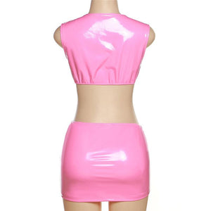 Barb Two Piece Set (PINK)