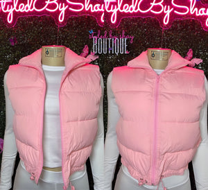 Bubble Vest -pink