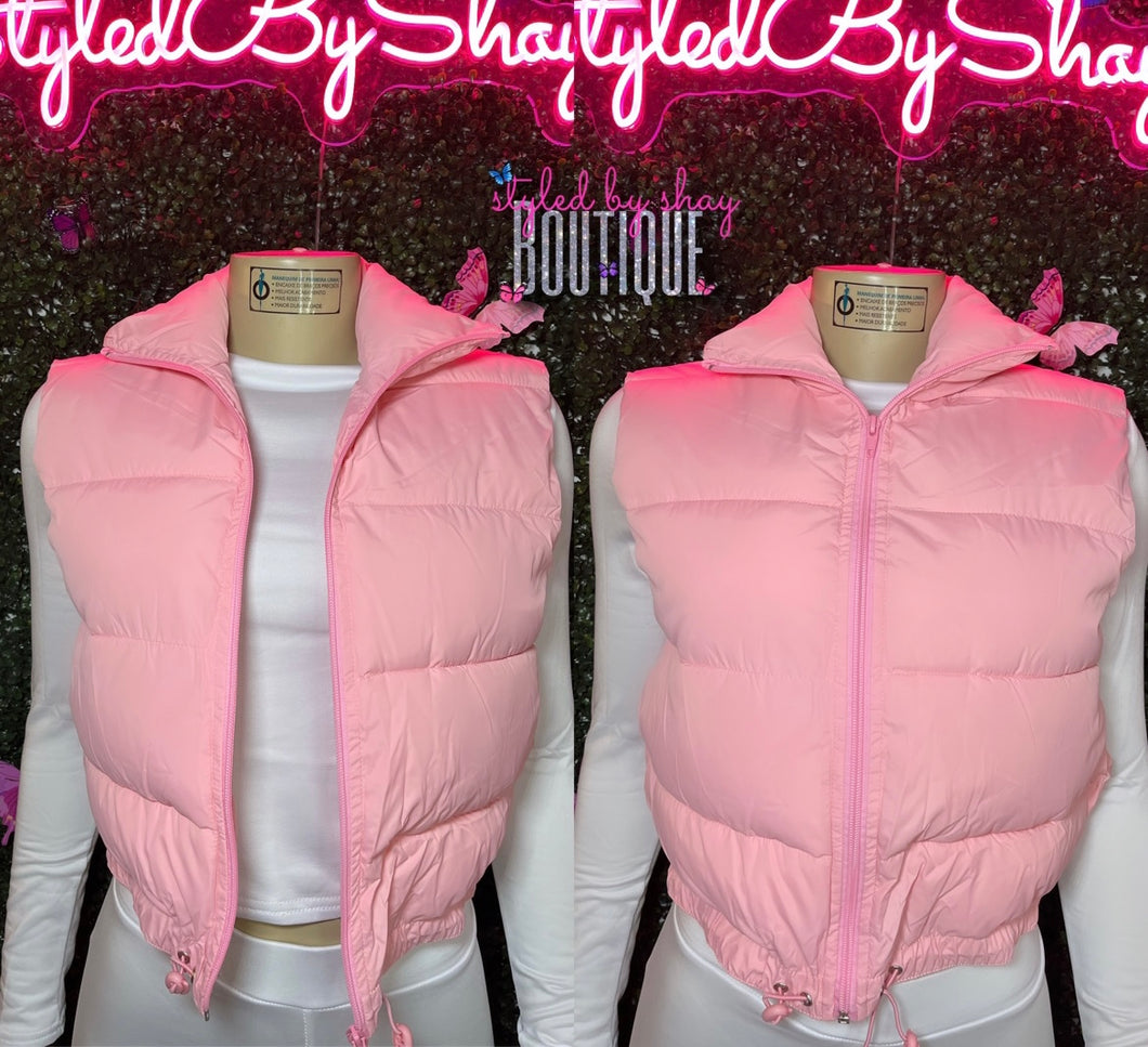 Bubble Vest -pink