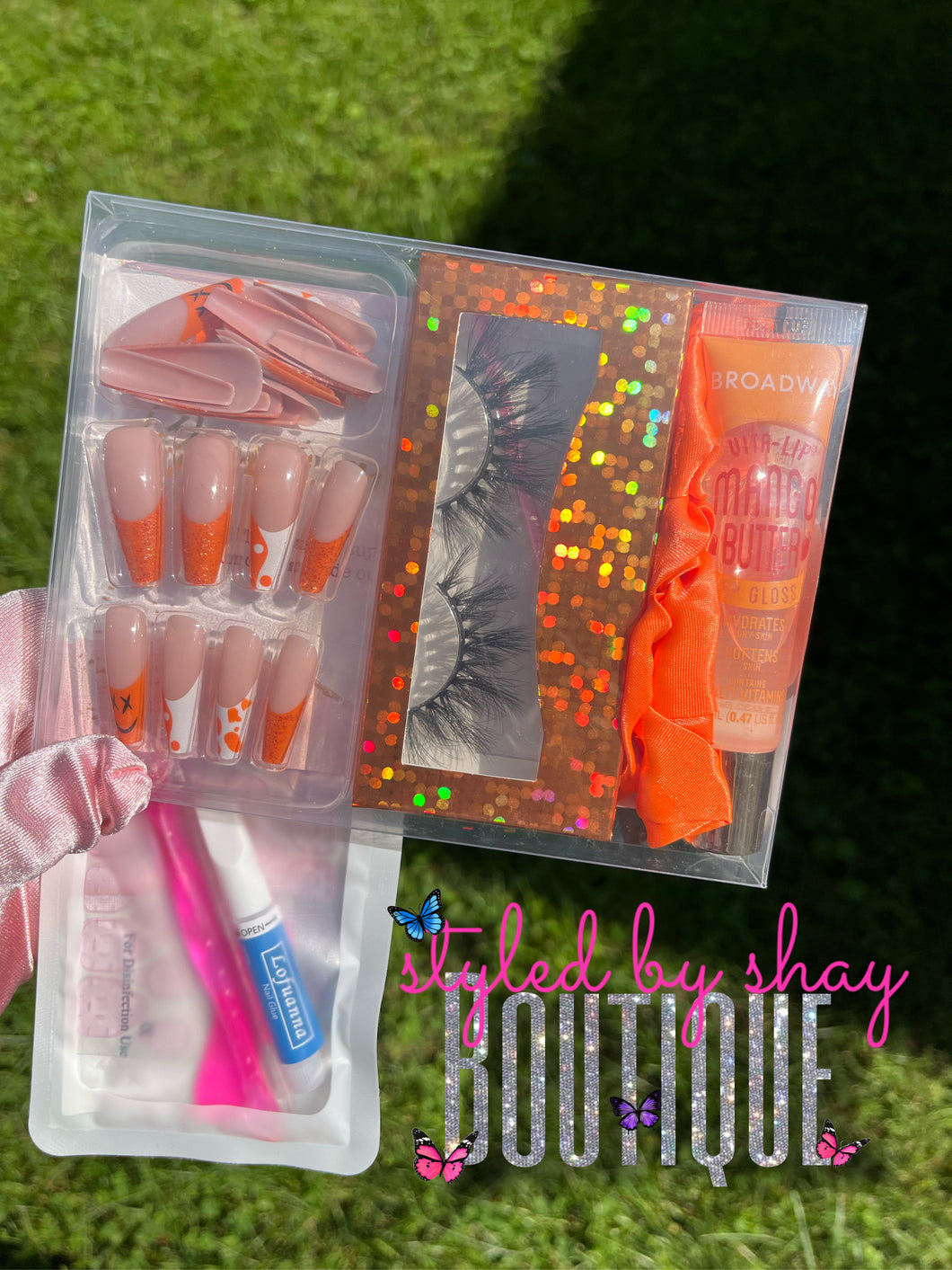 Hot girl  luxury nail bundle