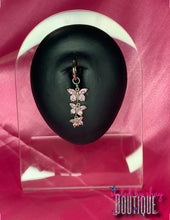 Load image into Gallery viewer, Boujee Butterfly Clip-on Belly Ring (Fake)
