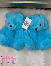 Load image into Gallery viewer, Teddy Bear Slippers
