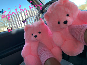 Teddy Bear Slippers