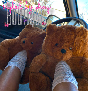 Teddy Bear Slippers